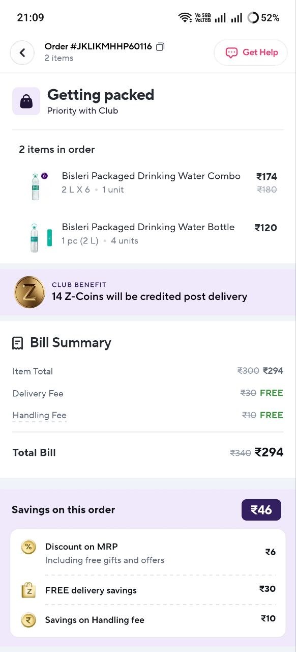 Receipt photo