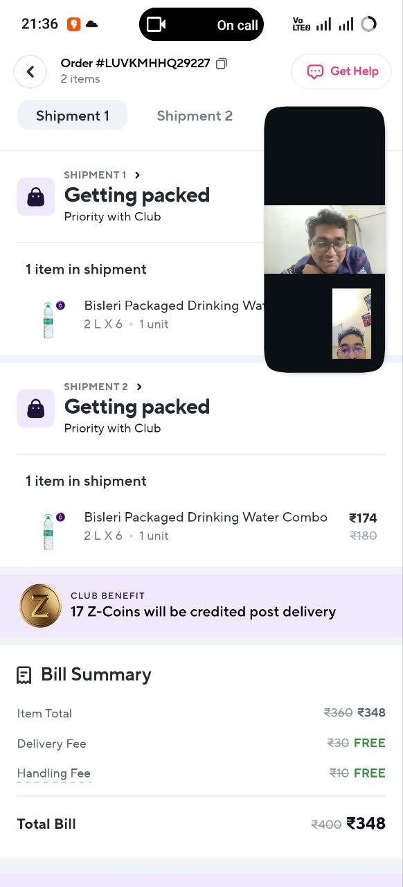 Receipt photo
