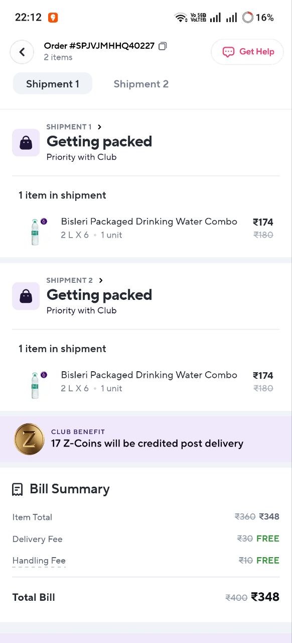 Receipt photo