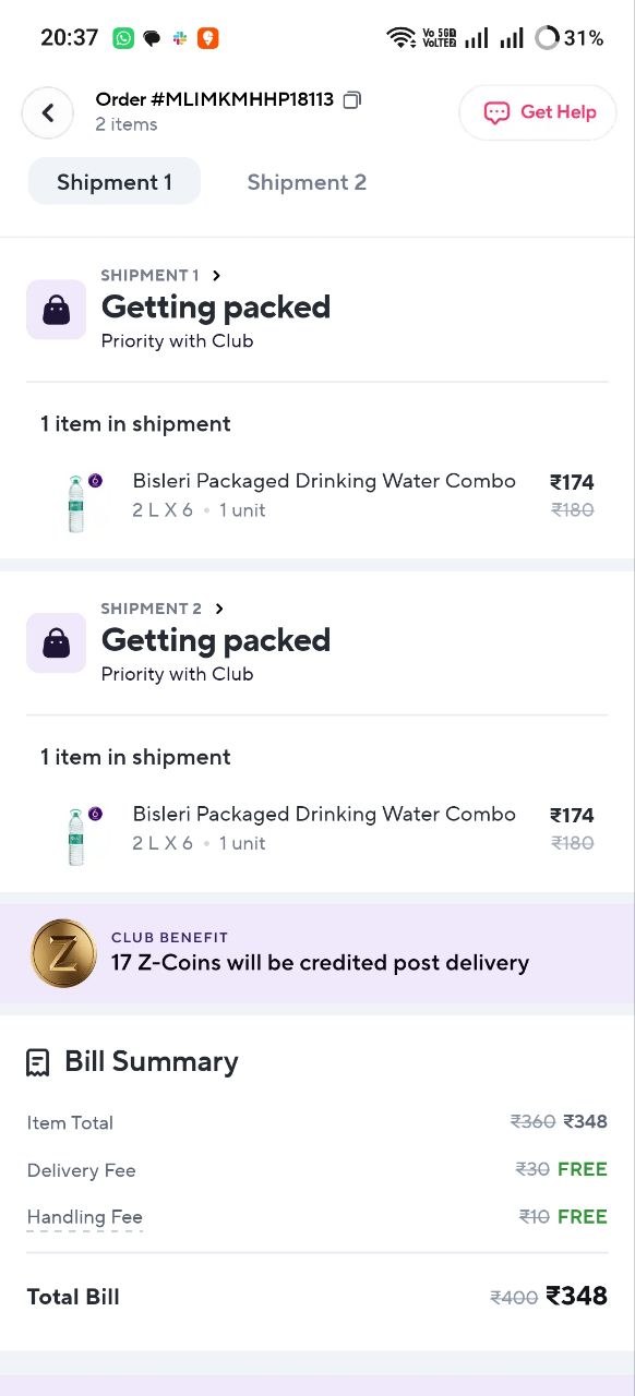 Receipt photo