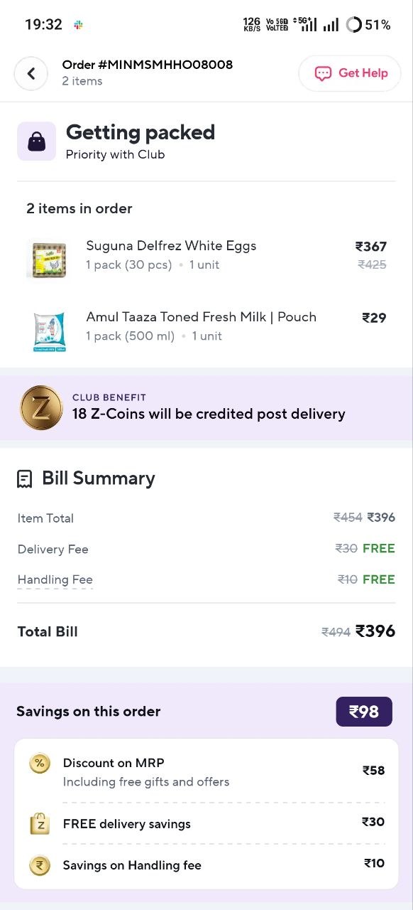 Receipt photo
